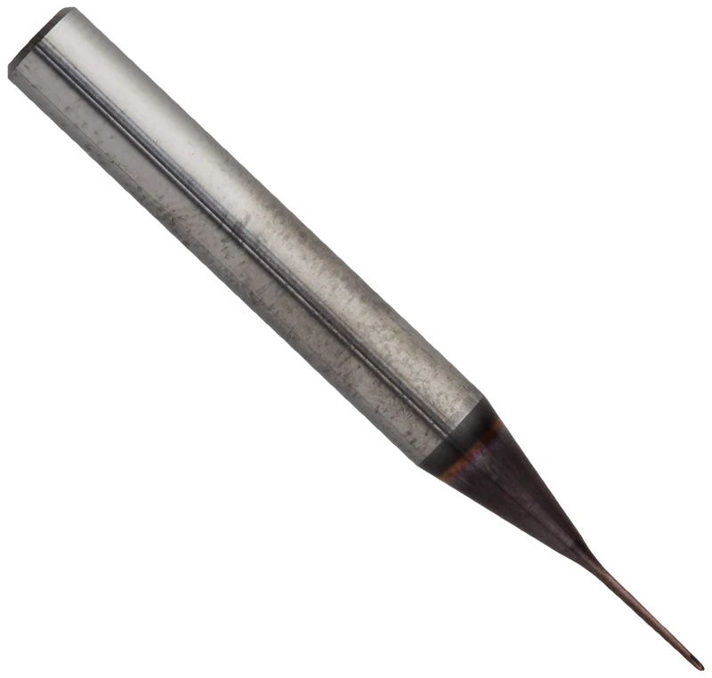 Karnasch 306266006009080 Micro Strawberry Metal Radio, Tapered Neck, 0.4 °/0.9 °/1.4 °/1.9 ° < 35 × D, 0.6 mm Cutting Diameter, 8.0 mm Using Length, 6 mm