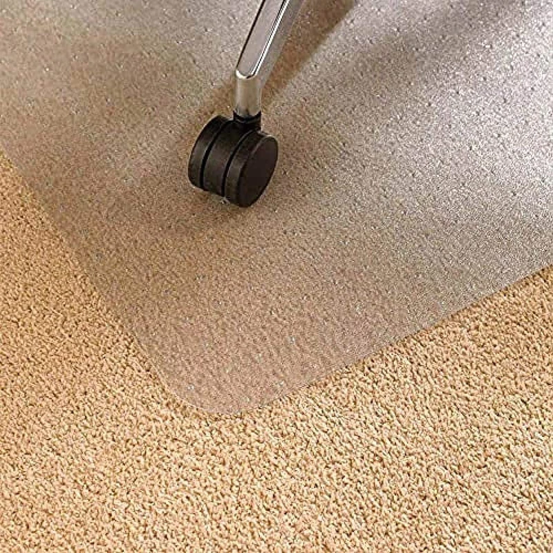 LEVIATAN Floor Mat for Carpets, Universal Carpet Underlay, Floor Protection Mat, Carpet Protection Mat, Office Chair, Transparent, Underlay, Desk Chair, 1200 x 900 mm