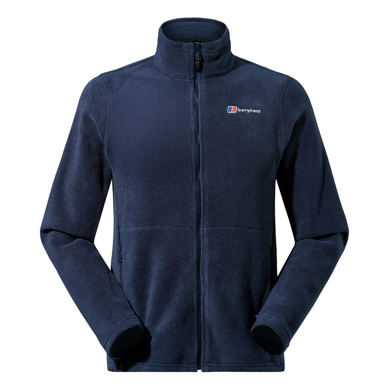 Berghaus Men's Prism Polartec Interactive Full Zip Fleece Jacket | Added Warmth | Smart Fit | Durable Design Fleece Full Zip, Dusk, XL