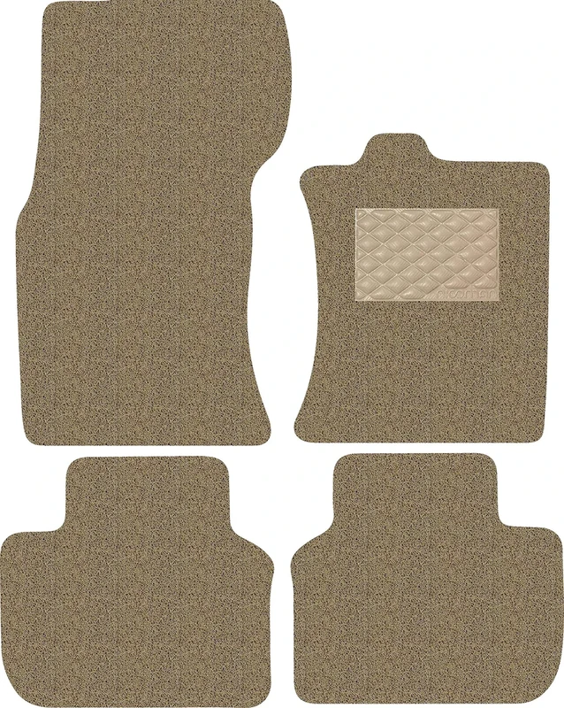 Nicoman Spaghetti All-Weather Fully Tailored Car mats Fit2016-2019 XF Saloon/Estate X260 (Full Set 4-Piece,Beige)