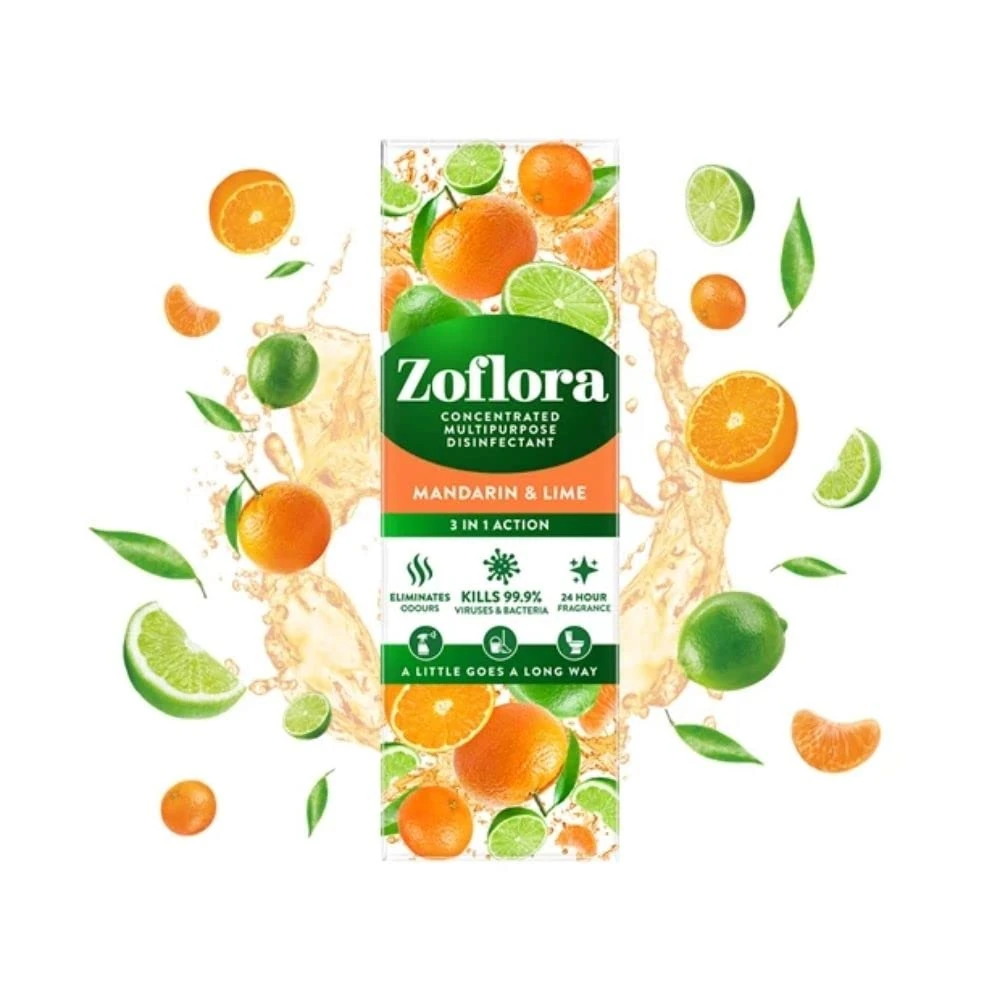 Zoflora - Mandarin & Lime - Trio - 3 x 250ml = 750ml