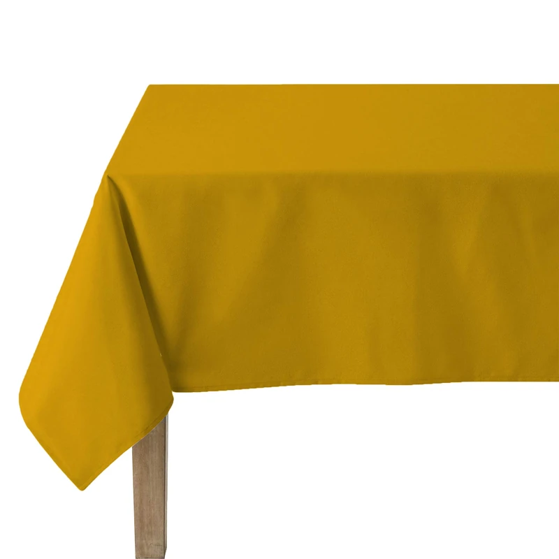 Coucke La Lilloise Plain Polylinen Tablecloth, Made in France