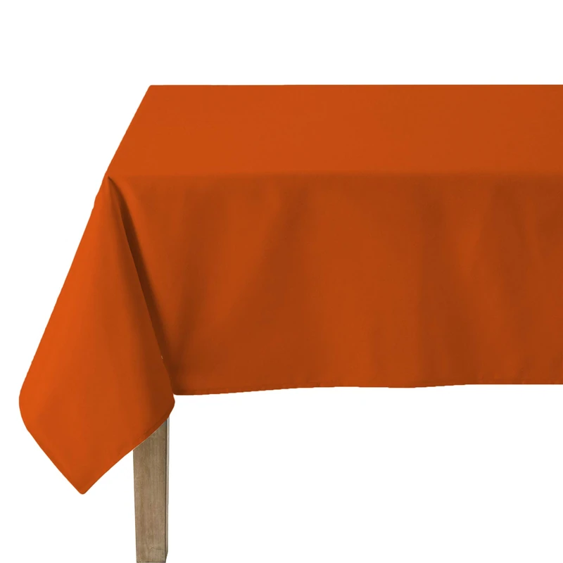 Coucke La Lilloise Plain Polylinen Tablecloth, Made in France - Image 1