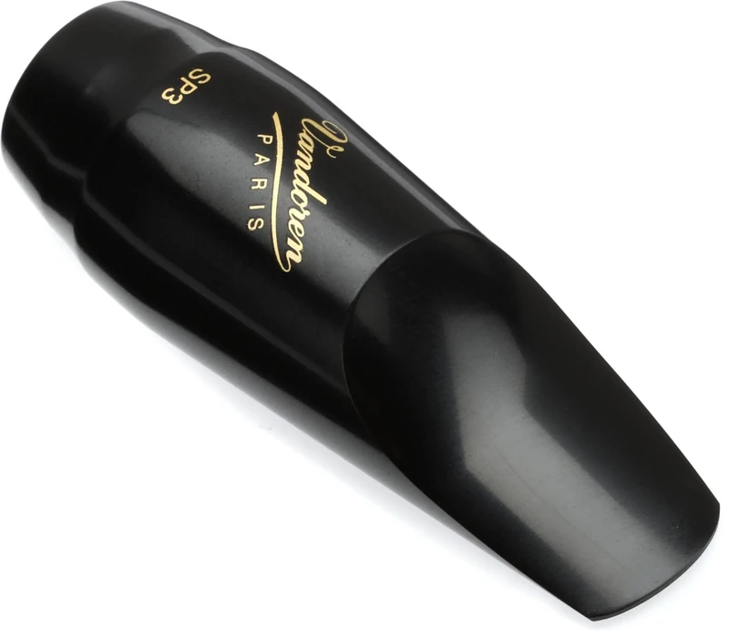 VANDOREN Soprano Saxophone Mouthpiece SP3, B Flat, Rubber, Black