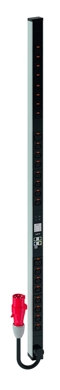 LEGRAND, Smart Rack PDU Metered & Switched 0U, 16A-230V, IEC 320 Sockets: 21 x C13 and 3 x C19, 3.7 kVA Max, with Real-time Power Measurement and Environmental Monitoring, 646022