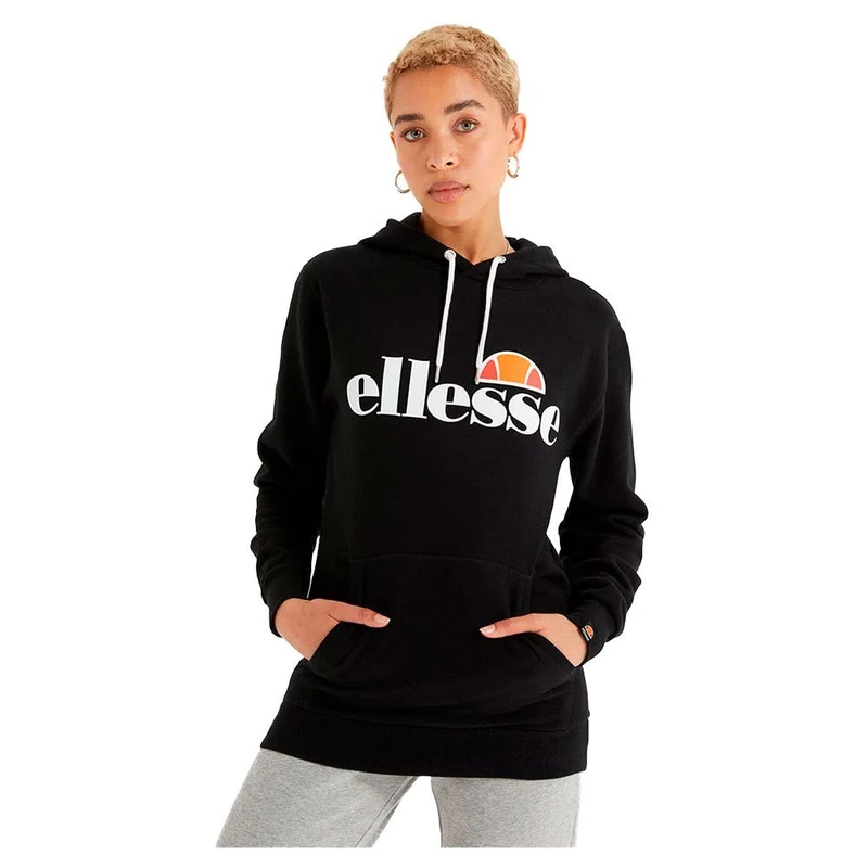 Ellesse Women's Torices Over Head Hoody, Black, 6 UK