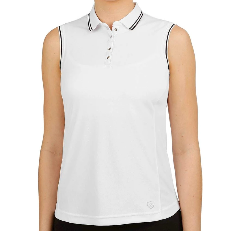 Limited Sports Womens Sports Aurry American Polo White Black 48 Outerwear