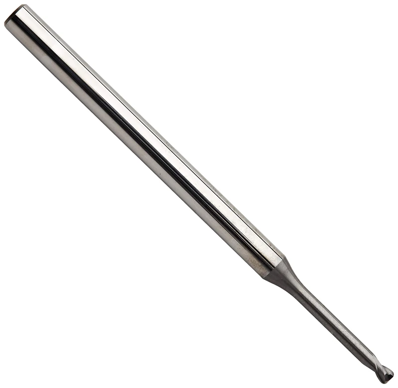 Karnasch 306212020005015 Vhm Micro-Strawberry Handle with Angled Radio, Polished Knives 2-25 × D, 2.0 mm Cutting Diameter, 0.50 mm Corner Radio, 15 mm Using Length, 4 mm