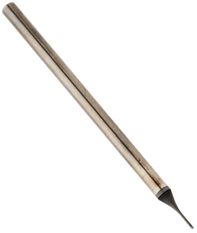 Karnasch 306544006000604 HSC Micro Strawberry Metal Hard Handle with Diamond Coated Angle Radius < 25 × D Cutting Depth, 0.6 mm Cutting Diameter, 0.06 mm Corner Radius, 3 mm