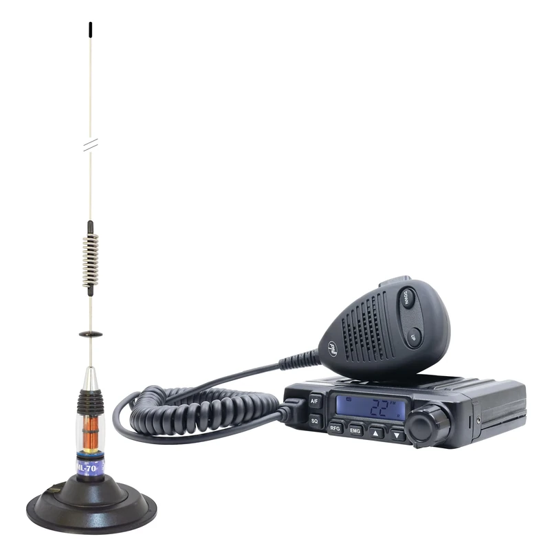 PNI CB Radio Escort HP 6500 and Antena CB ML70