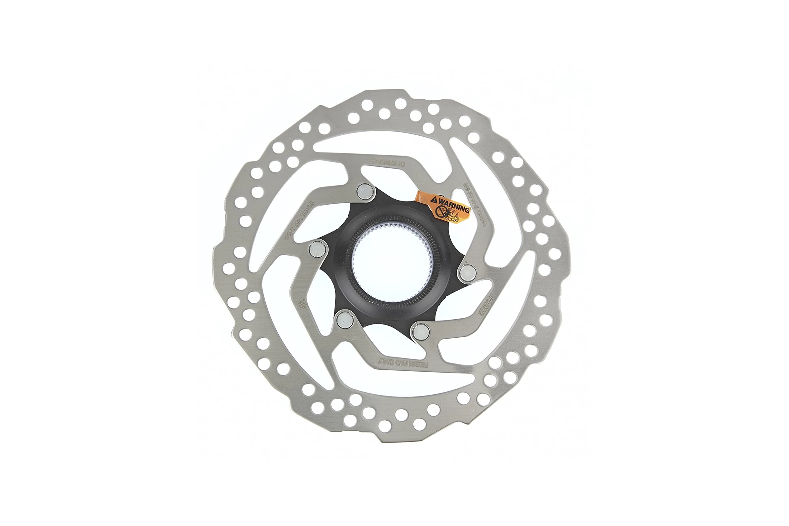 Shimano Brake Disc 160 mm Centre Lock RT10 Solo Resin Bicycle, silver