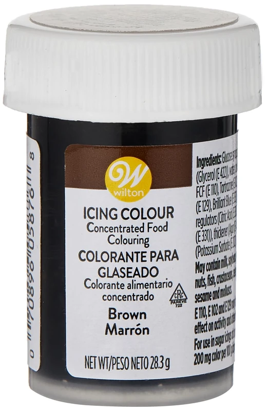 Wilton Brown Gel Icing Colour, 28.3 g
