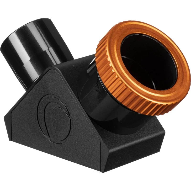 Celestron 93571 Dielectric Star Diagonal 1.25" with Twist Lock Black/Orange