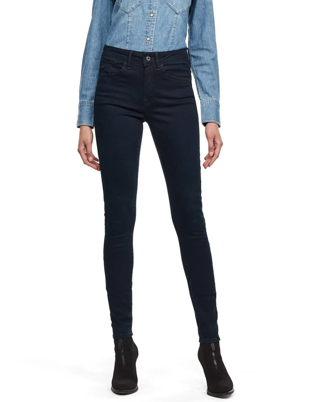 G-Star Women's Lhana Super Skinny Jeans, Blue (worn in gravity D15179-B481-B186), 24W / 30L