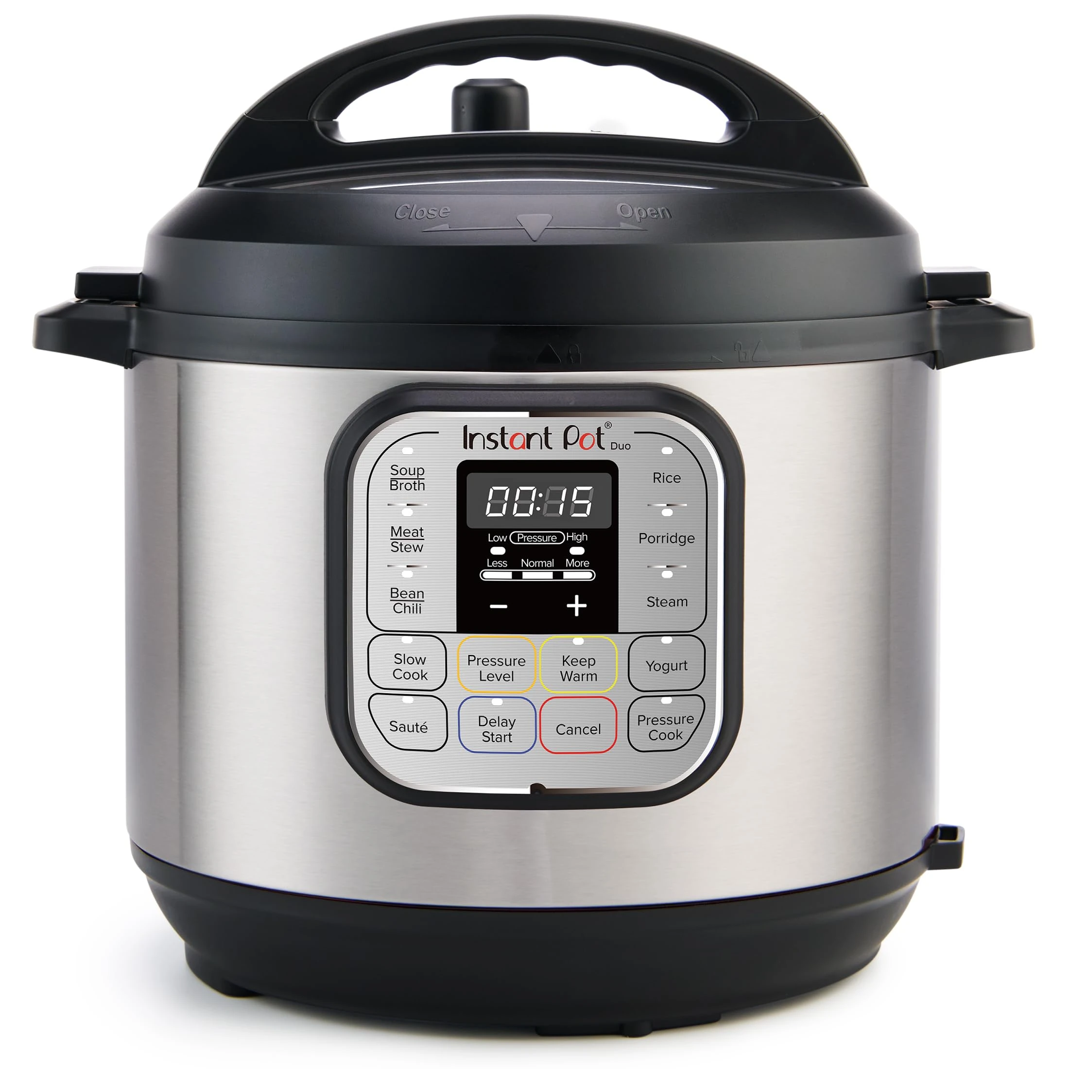 Instant Pot DUO MINI 3L Electric Pressure Cooker. 7-in-1: Pressure Cooker, Slow Cooker, Rice Cooker, Sauté Pan, Yoghurt Maker, Steamer and Food Warmer, Black,silver