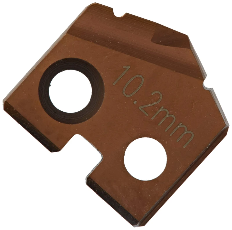 KARNASCH 2220100102 Paddle Bit Plates, 10.2 mm Diameter, 132° Point Angle