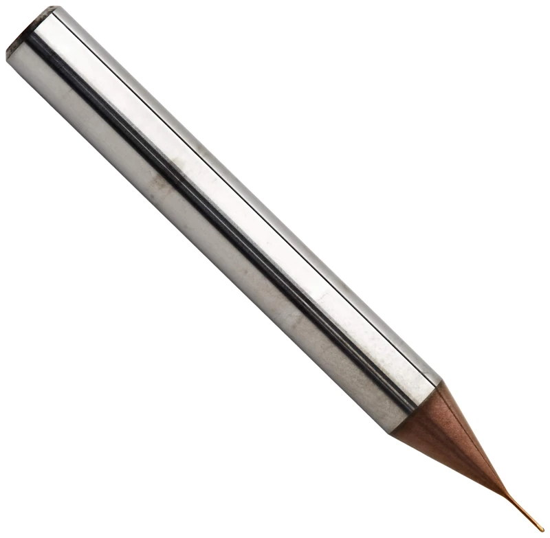 Karnasch 306264004003 Micro Strawberry Metal Hard with 3D Radio, 2-20 × D, 0.4 mm Cutting Diameter, 3 mm Using Length, 6 mm Shank Diameter, 55 mm Length, 0.30 mm Cutting Length