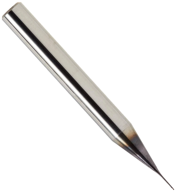 Karnasch 30626500400904 Micro Strawberry Metal Hard Handle with Angled Radio, Tapered Neck, 0.4 °/0.9 °/1.4 °/1.9 ° < 35 × D, 0.4 mm Cutting Diameter, 4 mm Using Length, 6 mm