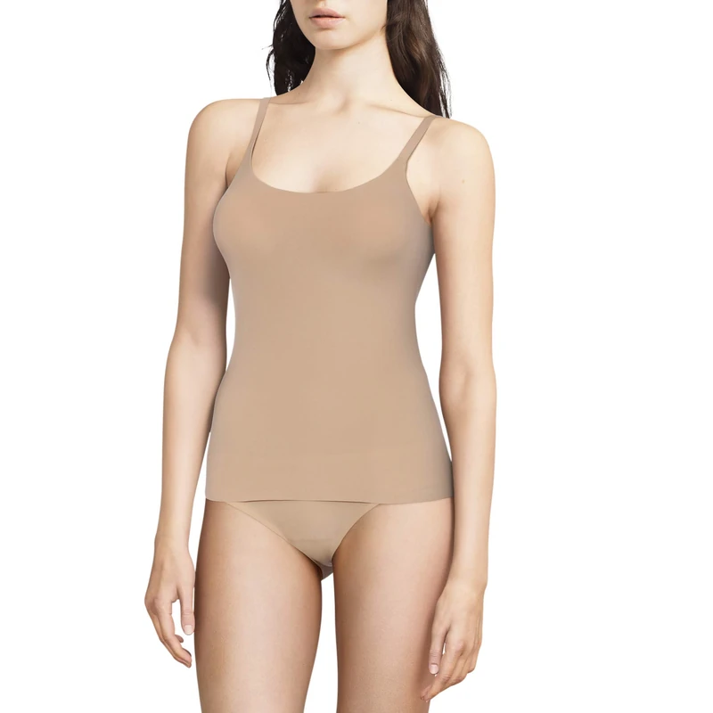 Chantelle Women's, SOFTSTRETCH, Padded camisole, Women's invisible lingerie, Nude, XS-S - Image 1