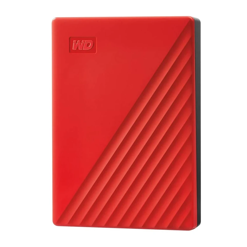 WD 4TB My Passport Portable HDD USB 3.0, with software for device management, backup and password protection, Works with PC, Xbox and Playstation, Red
