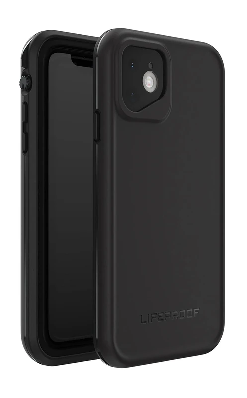 LifeProof Fre Case for iPhone 11, Waterproof (IP68), Shockproof, Dirtproof, Drop proof to 2 Meters, Sleek and Slim Protective Case with built in Screen Protector, Black