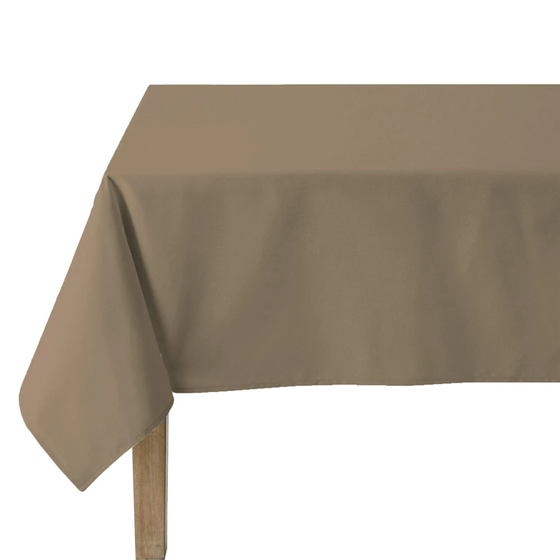 COUCKE Tablecloth, Polyester, Poivre, 160 x 240 cm - Image 1