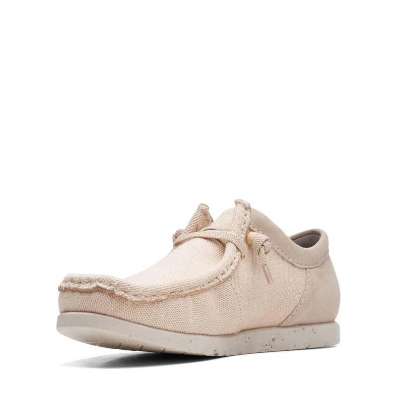 Clarks Men's Shacrelite Moc Oxford, Ivory Combi, 9 UK