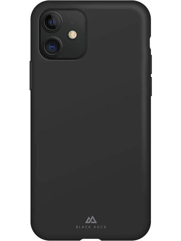 Hama Black Rock Fitness Phone Case Protective for iPhone 11 - Perfect Protection - Silicone - Ideal for Outdoor and/or Sports Activities - 180 Degree Protection - Black