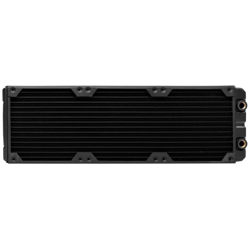 Corsair Hydro X Series XR5 420mm Water Cooling Radiator - Triple 140mm Fan Mounts, 30mm Radiator Thickness, 25 Micron Thin Cooling Fins, Premium Copper Construction, Easy installation - Black