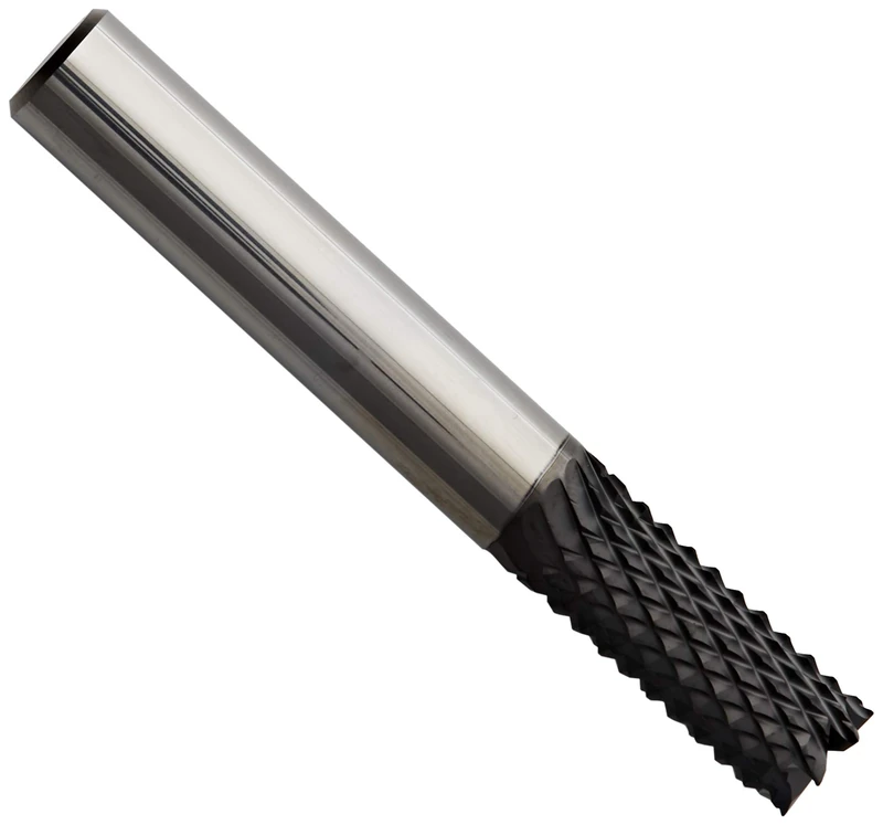 Karnasch 3065911000072 Hard Metal Diamond Coated Router Bit, HSC, 10 mm Cutting Diameter, 10 mm Shank Diameter, 72 mm Length, 25 mm Cutting Length, 6 Teeth - Image 1