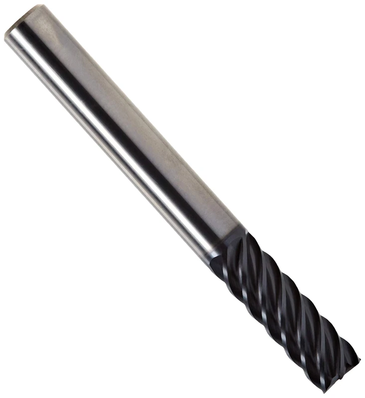 Karnasch 3064470800 Positive Hard Metal Mill, Extra Long, Superfinish, 8 mm Cutting Diameter, 24 mm Cutting Length, 70 mm Length, 8 mm Shank Diameter