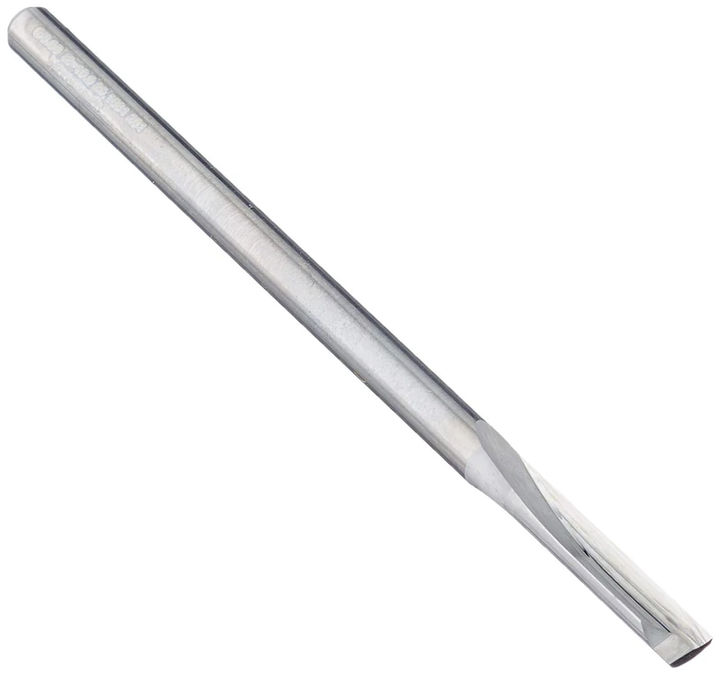 Karnasch 291661030010060 Strawberry Single Point Handle Made of Hard and Solid Metal, Spiral A Straight with Cut A Right, 3 mm Cutting Diameter, 10 mm