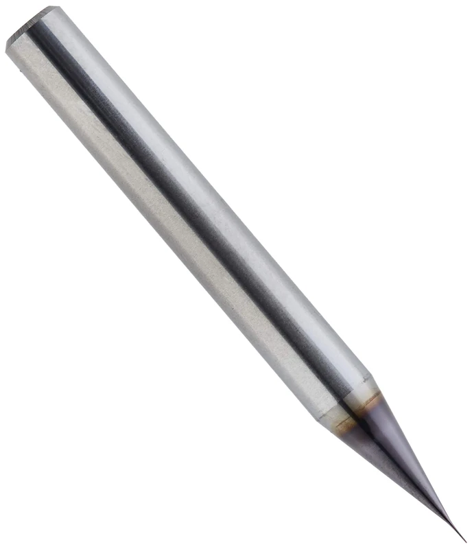 Karnasch 306266002004010 Micro Strawberry Metal Radio, Tapered Neck, 0.4 °/0.9 °/1.4 °/1.9 ° < 35 × D, 0.2 mm Cutting Diameter, 1.0 mm Using Length, 6 mm