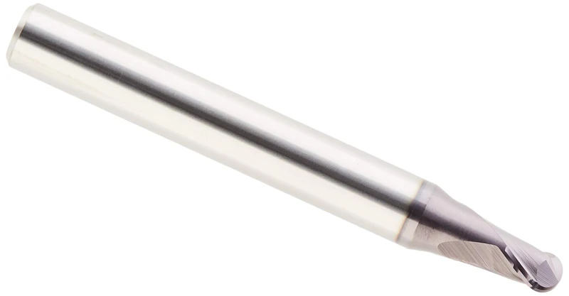 Karnasch 308012050010 Valuetool Micro Strawberry Metal Hard with 3D Radio, 2-20 × D Cutting Depth, < 55 Hrc, 5.0 mm Cutting Diameter, 10 mm Using Length, 6 mm