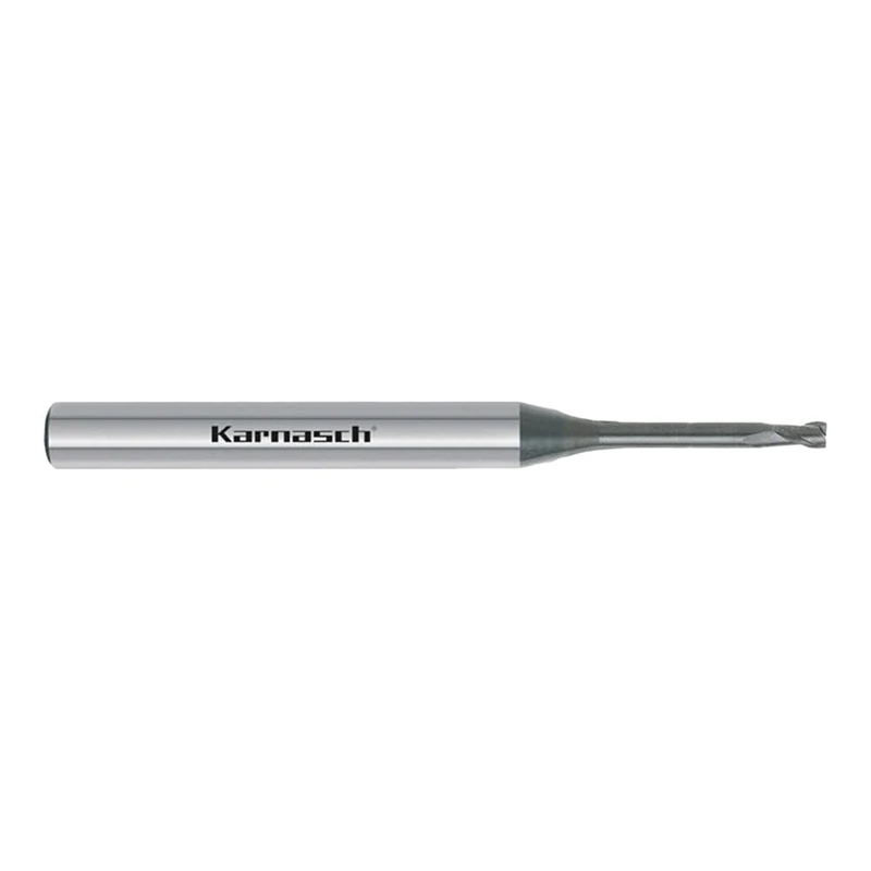 Karnasch 308011030003030 Valuetool Micro Strawberry Hard Metal with Angle Radio, < 20 × D Cutting Depth, < 55 Hrc, 3.0 mm Cutting Diameter, 30 mm Using Length, 6 mm