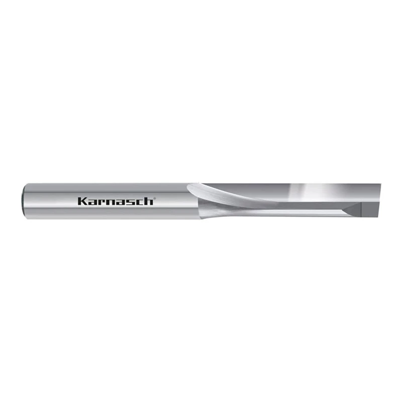 Karnasch 291661080030075 Strawberry Single Point Handle Made of Hard and Solid Metal, Spiral A Straight with Right Cut, 8 mm Cutting Diameter, 30 mm
