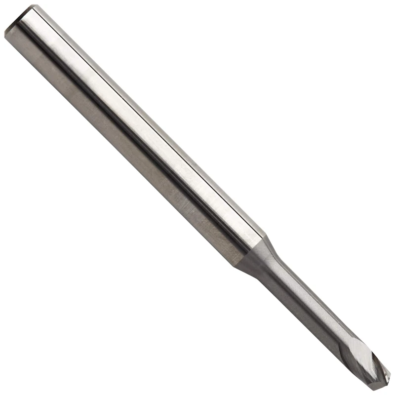 Karnasch 306212040005020 Vhm Micro-Burr Handle with Angle Radius, Polished Knives 2-25 × D, 4.0 mm Cutting Diameter, 0.50 mm Corner Radius, 20 mm Using Length, 6 mm