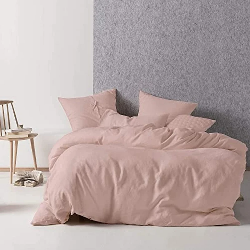 Linen House Nimes Duvet Cover Set, Rose Pink, Single