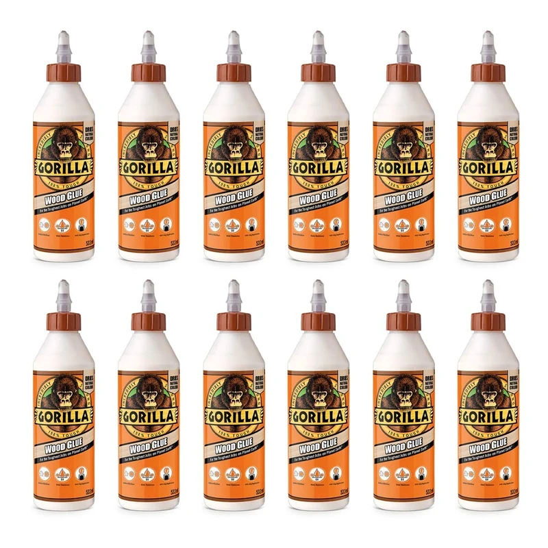 Gorilla Wood Glue 532ml (Pack of 12)