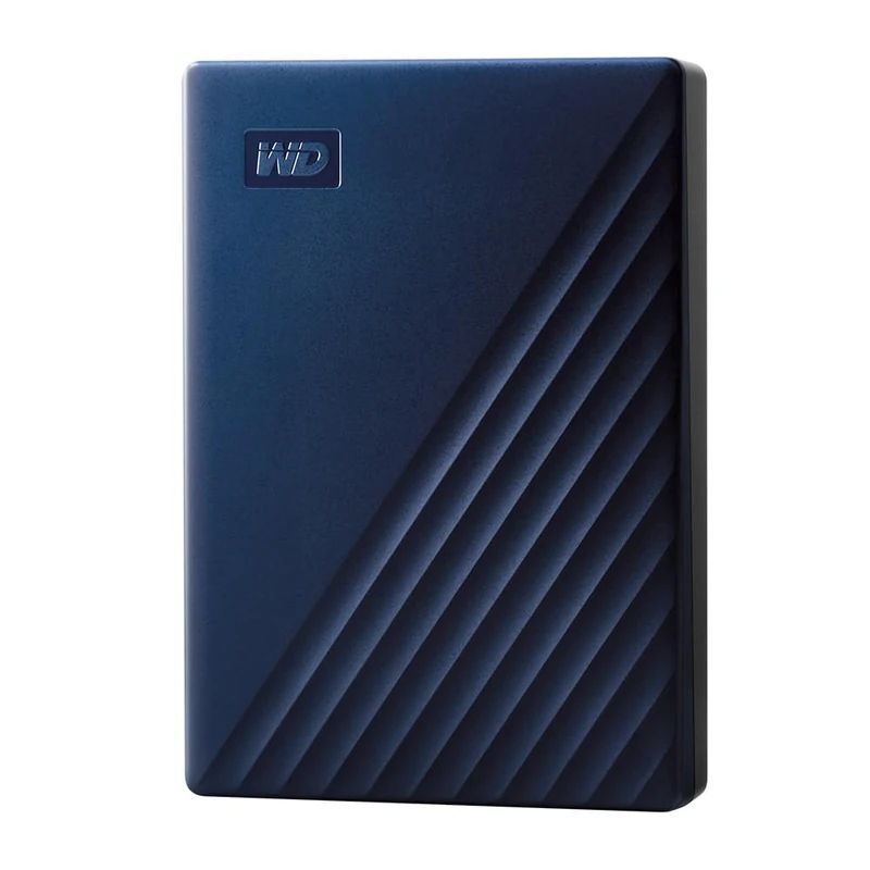 WD 4TB My Passport for Mac portable external storage, USB 3.0, Mac Compatible external hard drive, software for device management, backup and password protection, Time Machine Ready, Midnight Blue