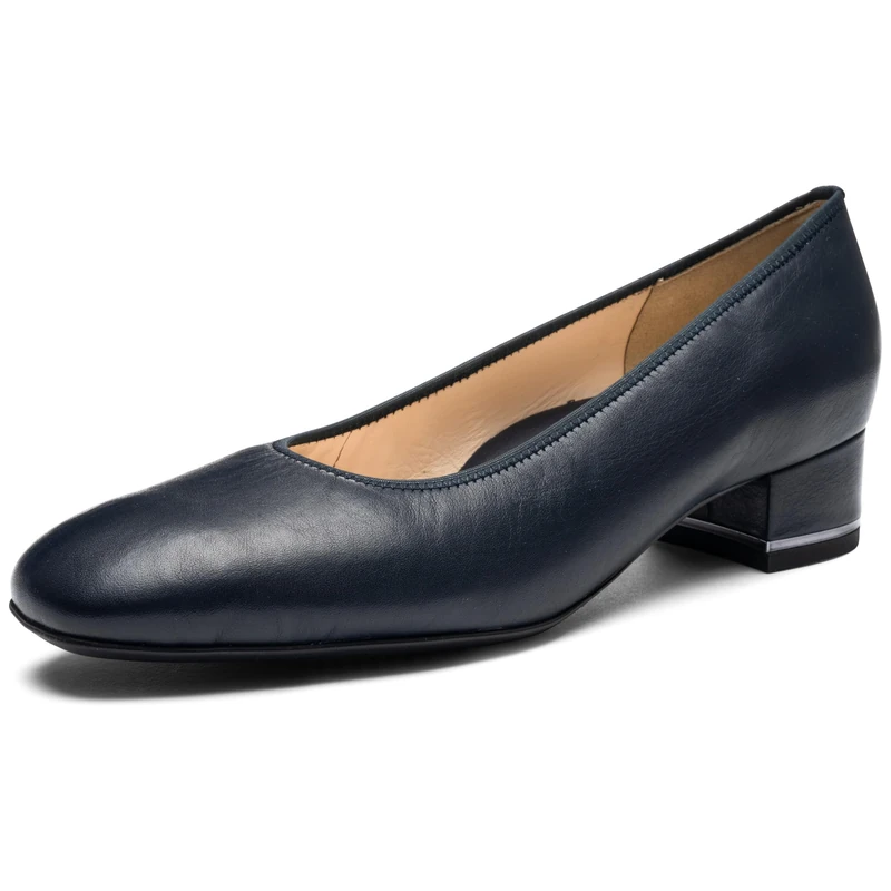 ARA Women's Graz Closed Toe Heels, Blue Blue 02, 6.5 UK
