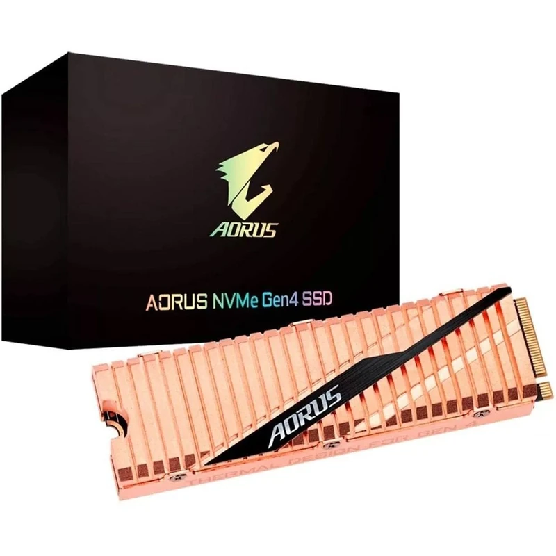 Gigabyte Aorus 500GB M.2 Solid State Drive GP-ASM2NE6500GTTD (PCIe Gen 4.0 x4/NVMe 1.3)