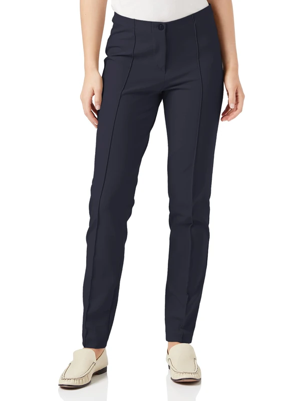 Atelier GARDEUR Women's Zene Trouser, Blue (Dark Blue 69), 10 (Size: 36)