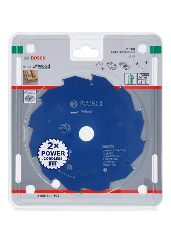 Bosch Professional Circular Saw Blade Expert 160 x 20 x 1.5 mm