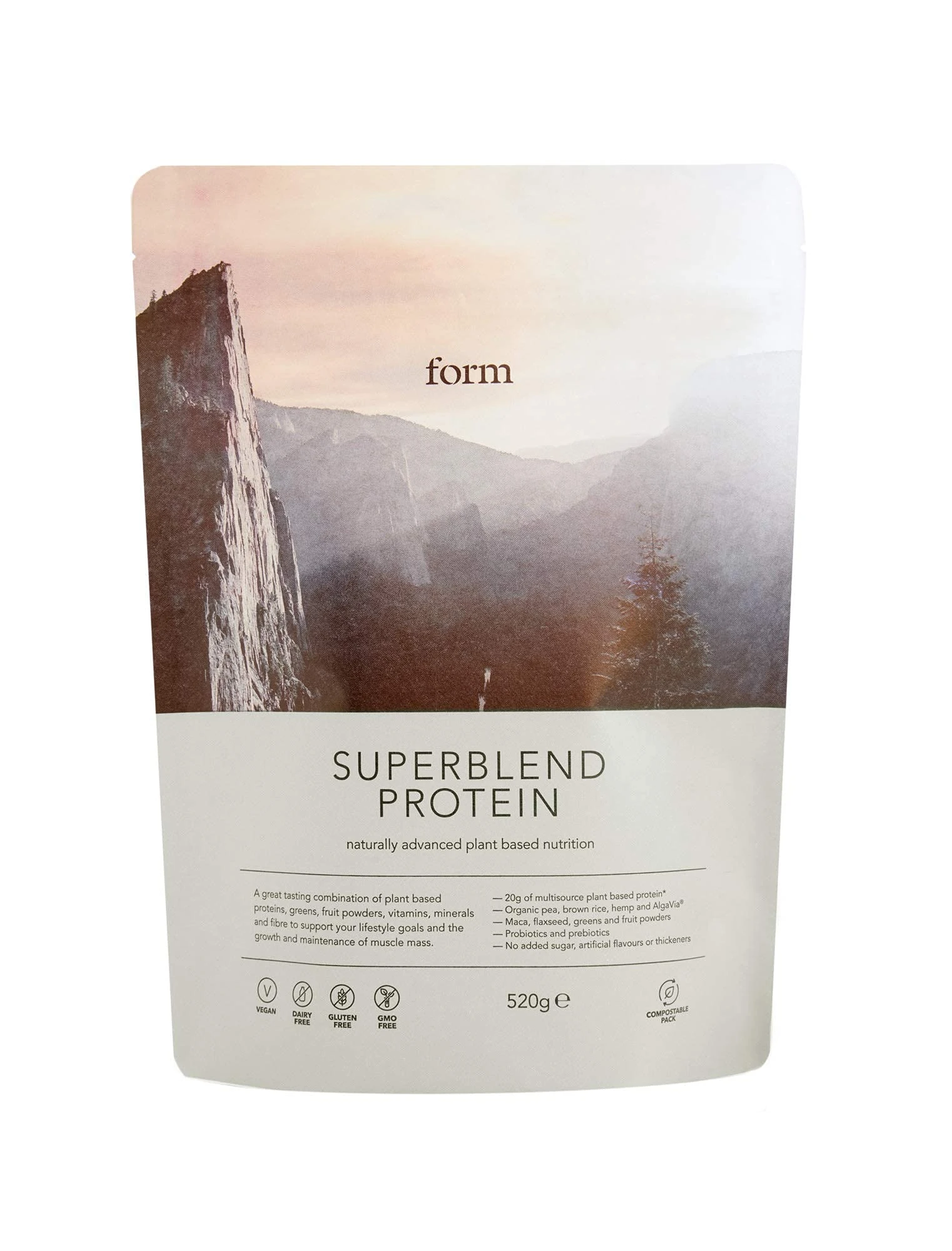 Form Superblend - Vegan Protein Powder, 20g Plant Protein (Vanilla)