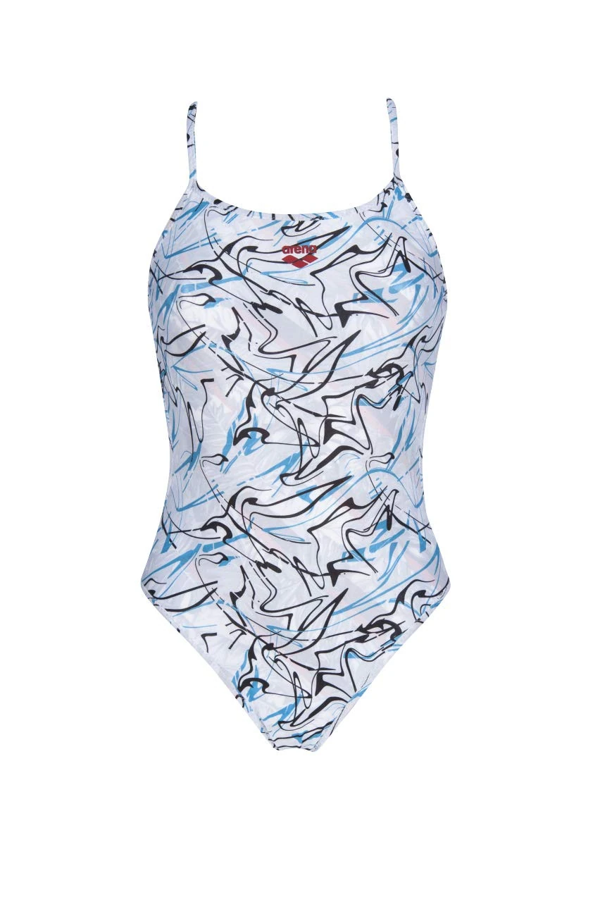 ARENA Women's 1p Fairness Swim Pro Back Swimsuit, Womens, Sweatsuit, 0000002863, Multicoloured/Black, Size 11