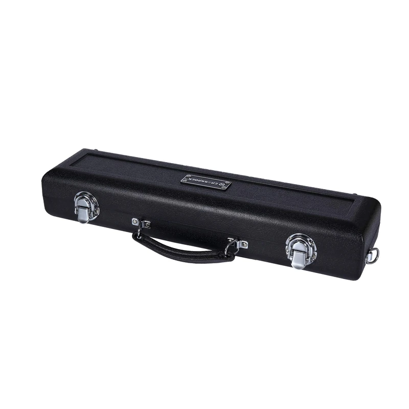 Crossrock CRA861FLBK, ABS Molded Case, for Standard C Foot Flute with Single Shoulder Strap in Black (CRA860FLBK)