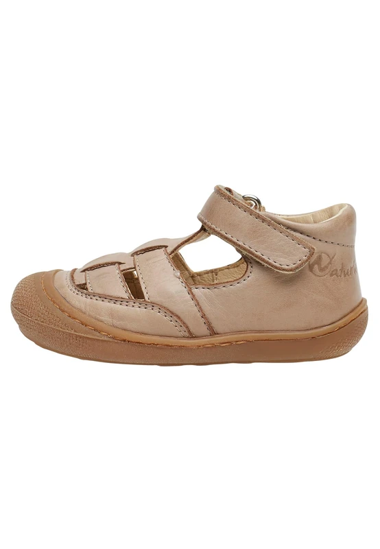 Naturino WAD Unisex First Steps Sandals - Children 0-24, Cognac, 4.5 UK Child