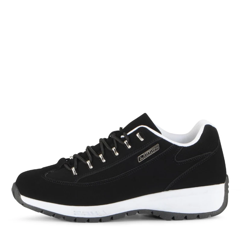 Lugz Men's Express Sneaker, Black/White, 9 UK