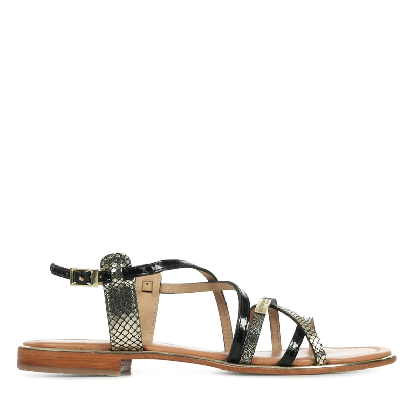 Les Tropéziennes par M. Belarbi C23232 Women’s Open Toe Sandals, Black (Noir/Multi 607), 5.5 UK